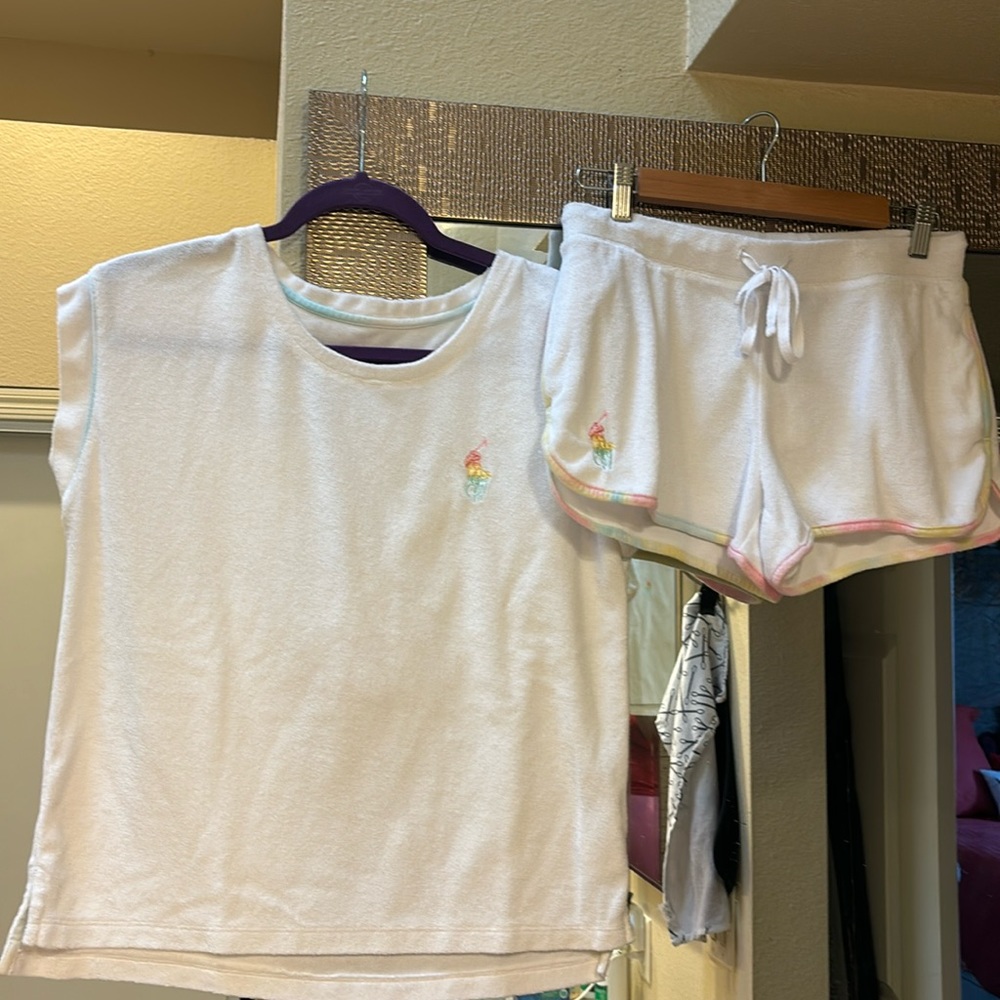 POLO Ralph Lauren terry cloth top & bottom